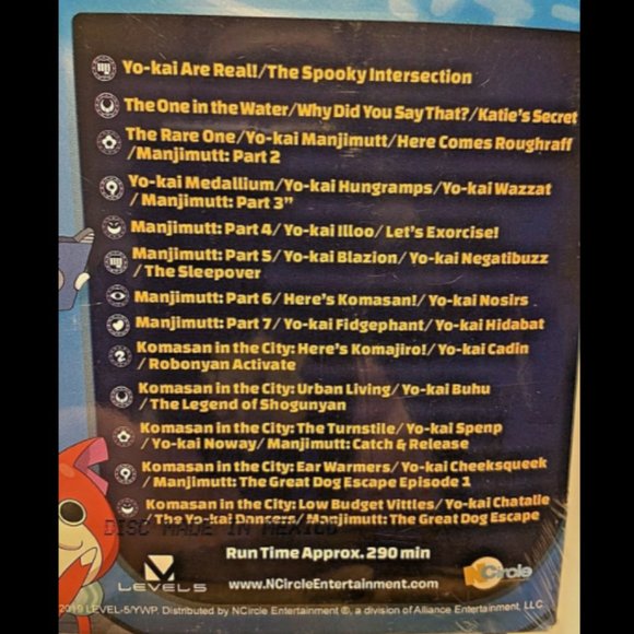 DVD Yo-kai Watch: Season 1 Vol 1 Gift Set w/ Exclusive Comic Book LImited Ed NIP - Picture 4 of 4